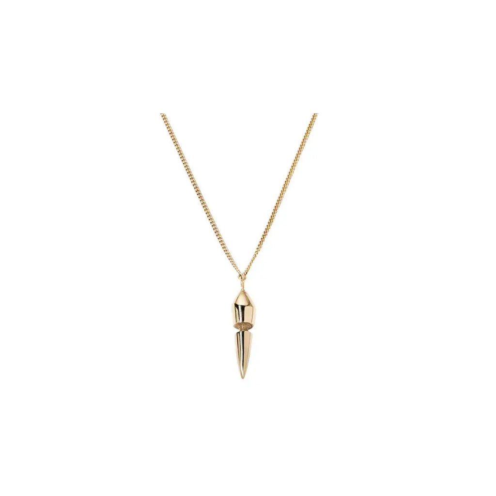 Kipato Unbranded - Bullet Necklace (Brass) 