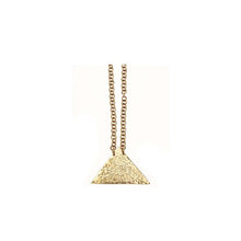 Load image into Gallery viewer, Kipato Unbranded - Pyramid Necklace (brass) 